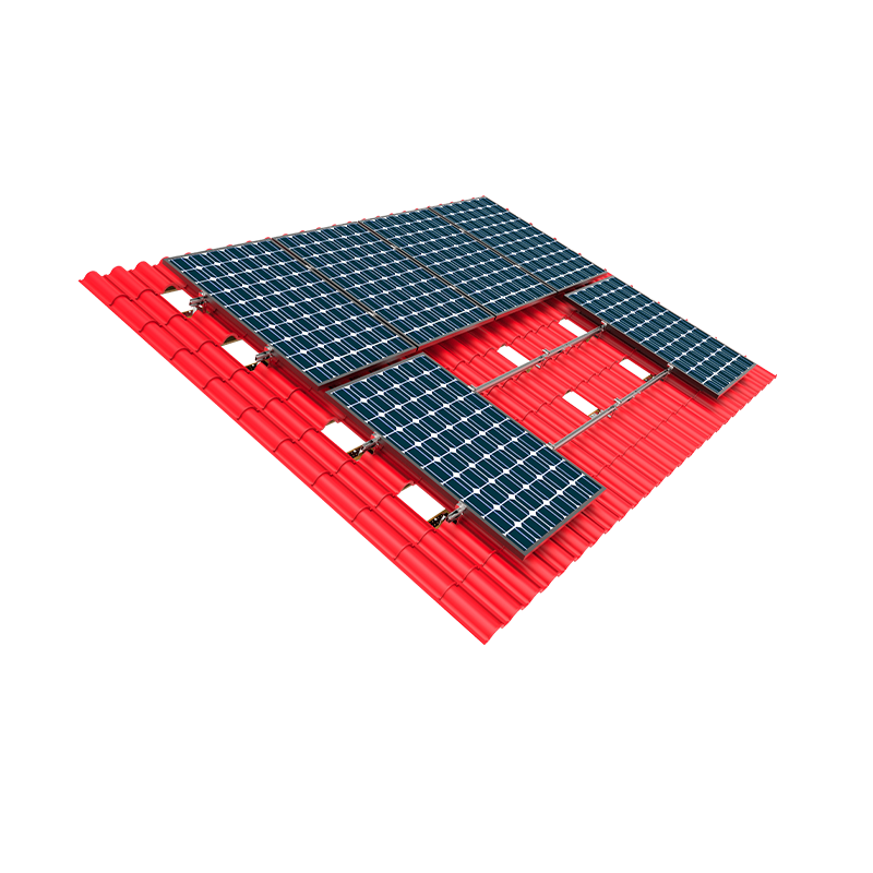 Tile Roof PV mounting
